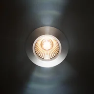 Oprawy, klosze i abażury - Sigor Spot sufitowy wpuszczany LED Diled, Ø 6,7 cm, Dime LED, biały - miniaturka - grafika 1