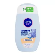 Kosmetyki kąpielowe dla dzieci - Nivea Baby Gentle & Mild Shampoo szampon do włosów 200 ml dla dzieci - miniaturka - grafika 1