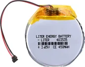 Ładowarki i akumulatory - Akumulator Li-Poly 450mah 3.85V 403535 - miniaturka - grafika 1