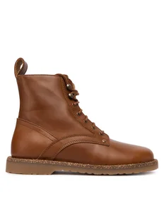 Birkenstock Trapery Bryson 1030180 Brązowy - Botki damskie - miniaturka - grafika 1