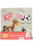 E-booki - nauka - Układanka drewniana Zwierzęta wiejskie - miniaturka - grafika 1