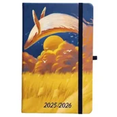 Kalendarze - Kalendarz szkolny 2025/26 A5 tyg. Salsa delfin - miniaturka - grafika 1