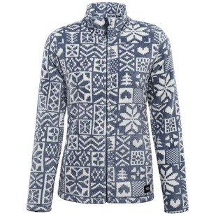 Bluza damska Alpine Pro Eflina Rozmiar: M / Kolor: niebieski/biały - Bluzy sportowe damskie - miniaturka - grafika 1