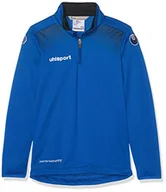 Bluzy męskie - Uhlsport mężczyzn Goal 1/4 Zip Top, niebieski, XXL 100516403 - miniaturka - grafika 1
