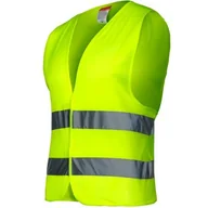 Odzież robocza - Kamizelka Siatkowa Z Pasami Odblask., Żółta, 3XL - miniaturka - grafika 1