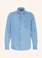 Moda i Uroda OUTLET - Tommy Hilfiger Koszula Jeansowa Regular Fit blau - miniaturka - grafika 1