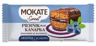 Ciastka - Kanapka Piernikowa Piernik Jagodowy Mokate Blueberry Gingerbread 60g - miniaturka - grafika 1