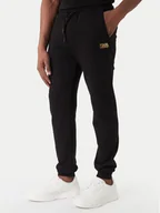 Spodnie sportowe męskie - KARL LAGERFELD Spodnie dresowe 705782 561917 Czarny Regular Fit - miniaturka - grafika 1