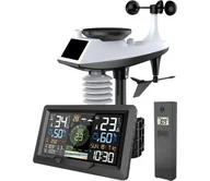 Stacje pogodowe - Solight TE91WiFi - Prof. stacja pogodowa z kolorowym wyświetlaczem LCD 2xAA Wi-Fi Tuya - miniaturka - grafika 1