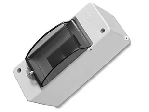 Elektro-Plast Obudowa natynkowa izolacyjna S-2 z szybką 0639-01 - Rozdzielnie elektryczne - miniaturka - grafika 1