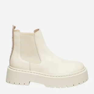 Damskie sztyblety Steve Madden Veerly Bootie SM11001347-BNB 41 26.2 cm Beżowe (8720236350770) - Botki damskie - miniaturka - grafika 1