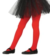 Rajstopy - Rajstopy dziecięce - czerwone 7-12 lat - miniaturka - grafika 1