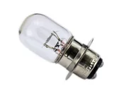 Części motocyklowe - AMPUŁKA 6V 25/25W PX15D P22D T19 MOTOCYKLOWA SKUTER MOBYLETTE PRZEDNIA LAMPA REJEKTOR - miniaturka - grafika 1