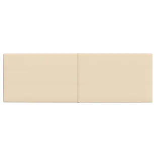 Panele ścienne, 12 szt., kremowe, 90x30 cm, tkanina, 3,24 m² - Panele ścienne i boazeria - miniaturka - grafika 6