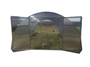 Szklarnia Tunel ogrodowa z poliwęglanu - , : 4, , : 8, , : 20x40, , : 5 - Szklarnie ogrodowe - miniaturka - grafika 1
