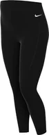 Spodnie rowerowe - Nike Spodnie damskie W Nk (M) Df Zenvy Hr 7/8 Tght, Black, DV9432-010, XS - miniaturka - grafika 1
