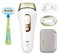 Depilatory i golarki damskie - Braun Silk-expert Pro 5 IPL PL5152 biało-złoty - miniaturka - grafika 1