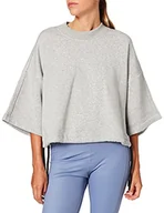 Bluzy damskie - adidas Damska bluza W Fi St Crew, Czarny, L - miniaturka - grafika 1