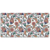 Podkładki na biurko - Podkładka mata ochronna na biurko Kwiaty 120x60 cm, Dywanomat - miniaturka - grafika 1