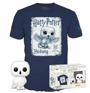 Funko POP! & Tee, zestaw, Harry Potter, Hedwiga, M - Figurki kolekcjonerskie - miniaturka - grafika 1