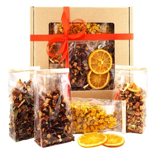 Zestaw Prezentowy Herbata Owocowa Premium UniTea Land 200g - Herbata - miniaturka - grafika 1