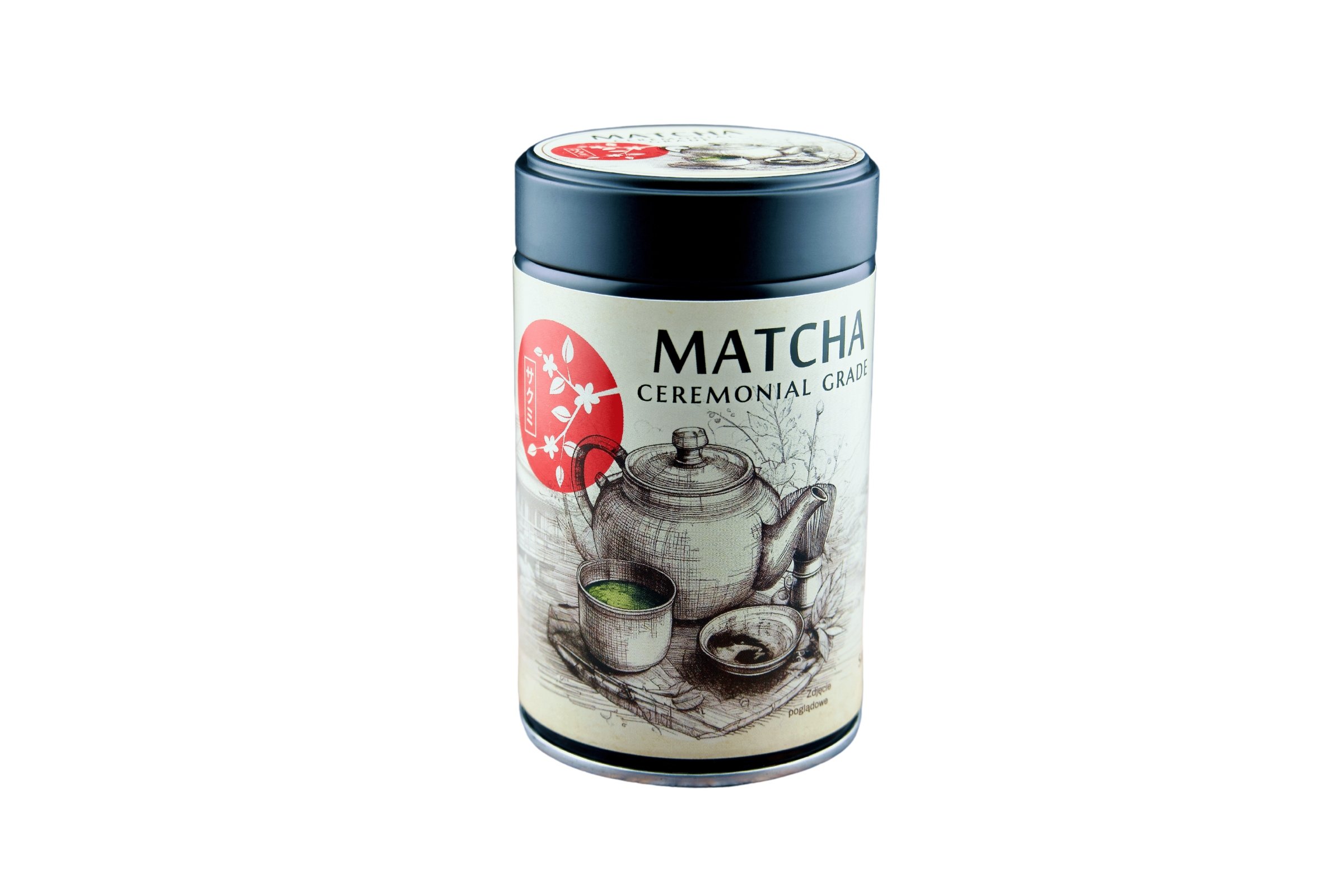 Matcha Ceremonialna Japońska Zielona Herbata 100% Sakumi 100g PierwszyZbiór