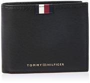 Portfele - Tommy Hilfiger - TH Prem Lea Mini CC, Portfel męski, czarny, - miniaturka - grafika 1