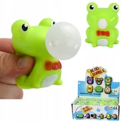 Zabawki sensoryczne - ANTYSTRES GNIOTEK ŻABKA Z BALONIKIEM ANTYSTRESOWY BUBBLE DLA DZIECI - miniaturka - grafika 1