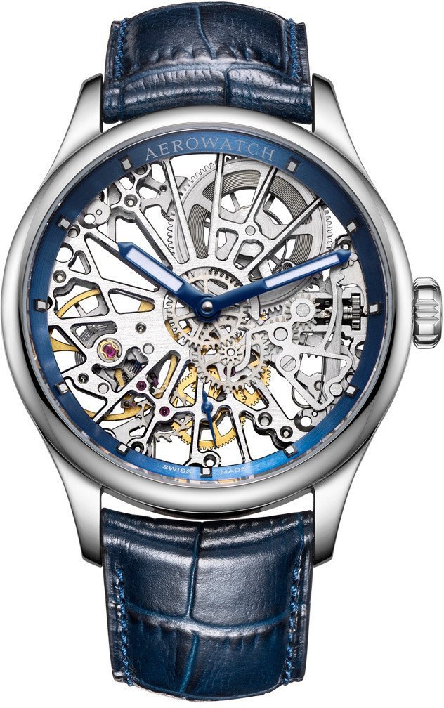 Zegarek męski Aerowatch 50981-AA19 niebieski