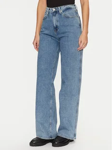 Tommy Jeans Jeansy Claire DW0DW20445 Niebieski Wide Leg - Spodnie damskie - miniaturka - grafika 1