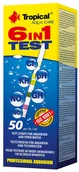 Pozostałe akcesoria do akwarium - Tropical Test do wody 6in1 - paskowy 80106 - miniaturka - grafika 1