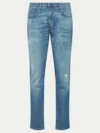 Spodnie męskie - Baldessarini Jeansy B1 16516/000/1635 Niebieski Tapered Fit - miniaturka - grafika 1