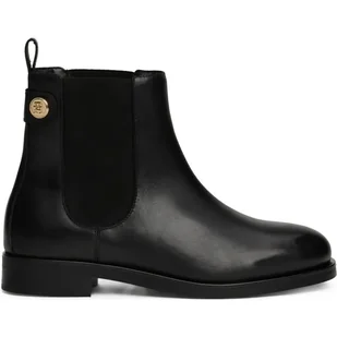 Tommy Hilfiger Skórzane sztyblety CHELSEA - Botki damskie - miniaturka - grafika 1