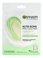 Maseczki do twarzy - Garnier Skin Naturals Nutri Bomb Maseczka na tkaninie odżywczo-odbudowująca - miniaturka - grafika 1