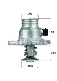 Termostat, płyn chłodzący Mahle TM 11 105 - Termostaty - miniaturka - grafika 1