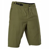Spodenki rowerowe - Spodenki Rowerowe Fox Ranger Liner Olive Green 36 - miniaturka - grafika 1