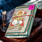 Notesy i bloczki - Notes Notatnik Pamiętni Ganesha Papier Czerpany Indie Orientalny Idealny Prezent - miniaturka - grafika 1