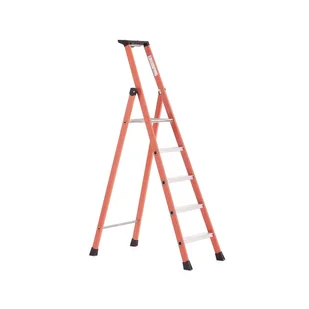 Profesjonalna drabina z włókna szklanego SLOPE, 5 stopni, W 2000 mm - Drabiny - miniaturka - grafika 1