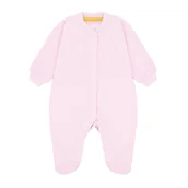 Pajacyki dla niemowląt - Pajac bawełniany różowy Psoty 74 - miniaturka - grafika 1