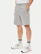 Spodenki męskie - adidas Szorty sportowe Trefoil Essentials JY6266 Szary Regular Fit - miniaturka - grafika 1