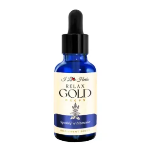 I Love Herbs RELAX Gold Drops SPOKÓJ W BIZNESIE suplement diety 50 ml - Suplementy naturalne - miniaturka - grafika 1