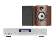 Zestawy stereo - Rotel A14 MKII (srebrny) + 706 S3 (mokka) - miniaturka - grafika 1
