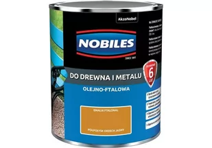 Emalia ftalowa Ftalonal Orzech Jasny półpołysk 0,7 l NOBILES - Emalie - miniaturka - grafika 1