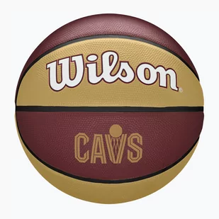 Piłka do koszykówki Wilson NBA Team Tribute Cleveland Cavaliers brown rozmiar 7 - Koszykówka - miniaturka - grafika 1