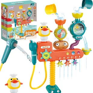 WOOPIE BABY Zabawka do Kąpieli Przelewowa Kołowrotek + Kubeczeki Przelewowy - Zabawki do kąpieli WOOPIE BABY Zabawka do Kąpieli Przelewowa Kołowrotek + Kubeczeki Przelewowy - Zabawki do kąpieli - miniaturka - grafika 1