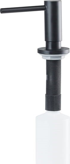 Dozownik REGINOX OKRĄGŁY JET BLACK (czarny mat) (R35450) ___uzystakj_dodatkowy_R_A_B_A_T__5%____|__RATY_0%__|_info:_226674000___