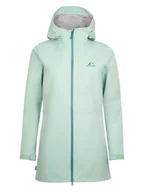 Kurtki i kamizelki sportowe damskie - Westfjord Parka funkcyjna w kolorze miętowym - miniaturka - grafika 1