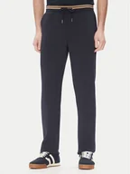 Spodnie sportowe męskie - Bugatti Spodnie dresowe 8250 75080C Granatowy Regular Fit - miniaturka - grafika 1