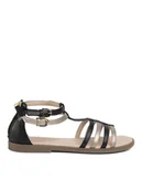 Sandały damskie - Geox Sandały J S.Karly G. D J7235D 054AJ C0531 S Czarny - miniaturka - grafika 1