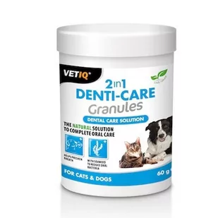 VetIQ 2in1 Denti-Care ochrona zębów 60g Granulki - Higiena jamy ustnej zwierząt - miniaturka - grafika 1